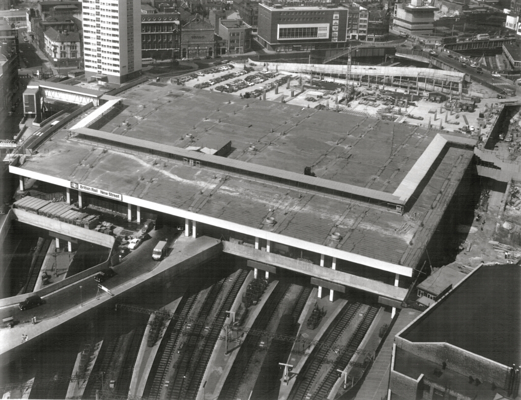 The redevelopment of Birmingham New Street in the 1960s
