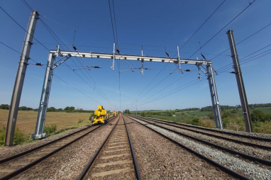 Work begins to electrify next phase of Midland Main Line between London and Leicester.