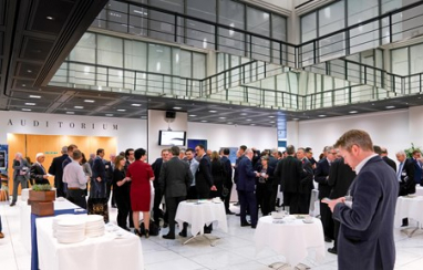 Delegates network at the 2018 European CEO Conference.