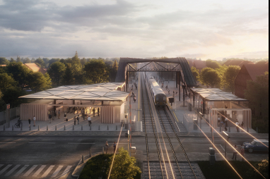 New images reveal major upgrade of Stanford-le-Hope railway station in Essex.
