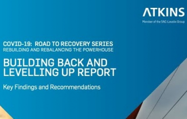Atkins new report outlines key recommendations for green post-Covid recovery and levelling up in the north.