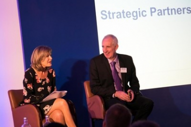 Leo Quinn, Balfour Beatty Group chief executive speaks to broadcaster, Penny Smith.