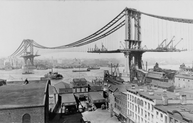 Emily Warren Roebling was the first female field engineer and saw out the completion of the Brooklyn Bridge.