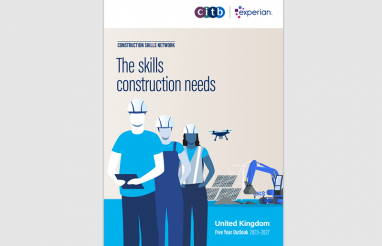 New CITB report shows 225,000 extra workers will be needed to meet UK construction demand by 2027.