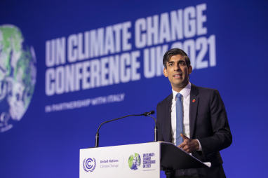 For the chancellor Rishi Sunak, meeting net zero targets is a political as well as an environmental imperative.