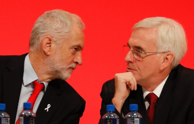 Labour leader Jeremy Corbyn (left) and shadow chancellor John McDonnell.