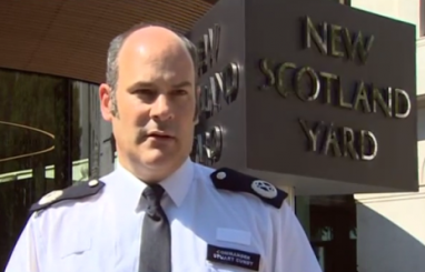Metropolitan police commander Stuart Cundy giving an update about the criminal investigation into the Grenfell fire. 