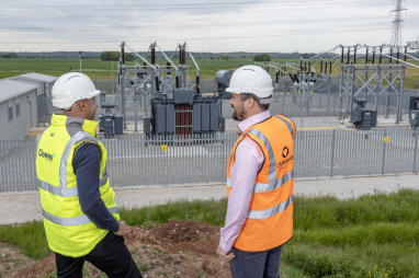 The 132kV primary substation, delivered by Fulcrum Group companies Dunamis and Maintech