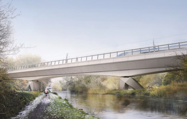 HS2 begins construction on Colne Valley Viaduct, which will stretch for more than two miles.