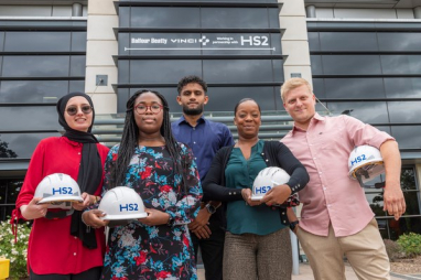 University students have secured paid summer jobs with BBV on HS2.
