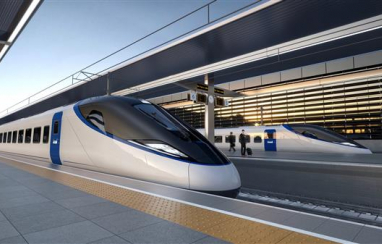 HS2 trains to be built by Hitachi/Alstom JV at factories in Derby and County Durham in £2bn deal.