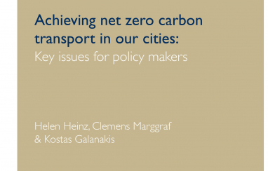 New ITC report claims UK cities need greater control to deliver their net zero carbon plans.