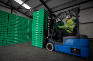 Tarmac signed a charter to reduce single use pallets.