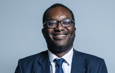 Kwasi Kwarteng, the newly appointed construction minister.