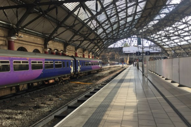 Reopened platforms 1 and 2 at Liverpool Lime Street.