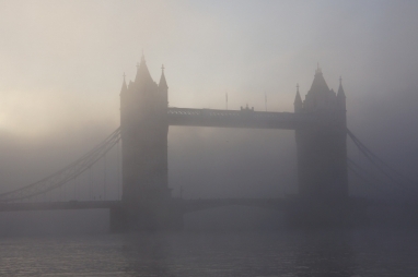 London in the smog