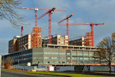 The Midland Metropolitan Hospital in Birmingham - one of the Carillion projects where firms are owed money.