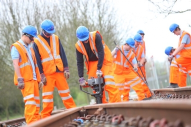 Rail apprentices