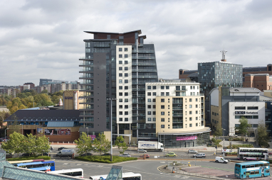 Leeds, the location of the government's new national infrastructure bank.