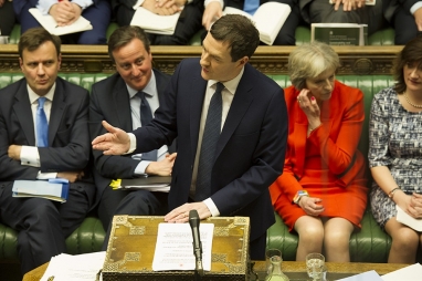 Former chancellor George Osborne is set to be a thorn in the side of the prime minister for some time to come.