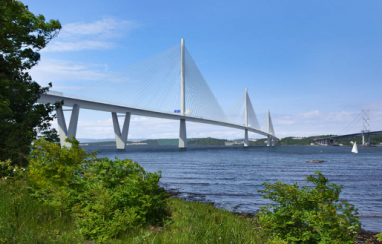 The Queensferry Crossing, one of the projects which led to Galliford Try's construction division posting an £89m loss.