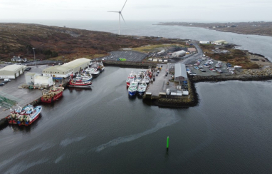 Atkins to develop offshore wind energy hub masterplan on the site of the existing Ros a Mhíl harbour centre in County Galway.