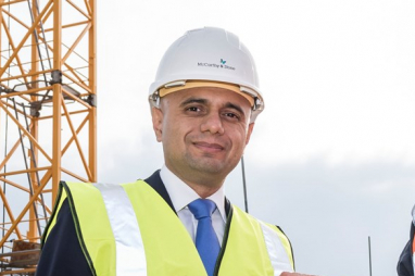 Chancellor of the exchequer, Sajid Javid.