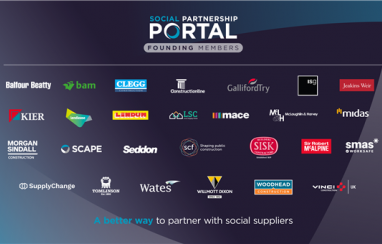 25 leading companies back Social Partnership Portal, designed to drive social value across public sector procurement.