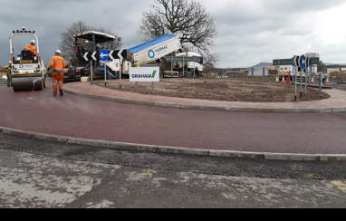 Tarmac supports new £90m Cheshire infrastructure project with supply of specialist asphalt.