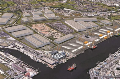 Planning has been approved for GE Renewable Energy’s Teesworks offshore wind factory.
