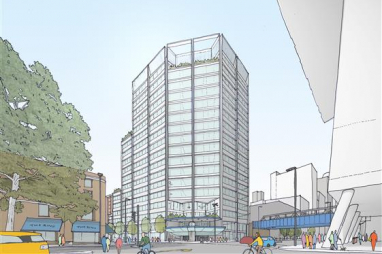 TfL have unveiled proposals for building above Southwark tube station.