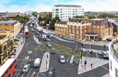 Work to introduce new segregated cycle lanes and upgrade pedestrian crossings at Kew Bridge is set to begin on 12 December.