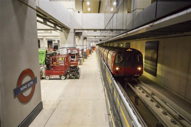 Trial journeys made ahead of the tube extension’s scheduled opening later this year.
