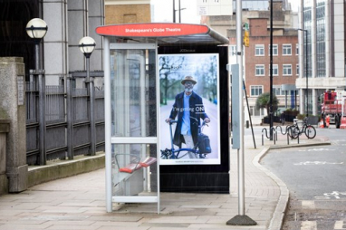 More than 50% of TfL bus shelters are now LED lit.