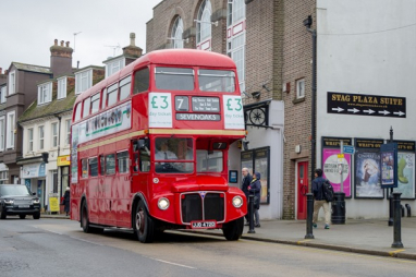 The Sevenoaks vintage bus, one of the shortlisted projects in the Transport Planning Society's People's Award.