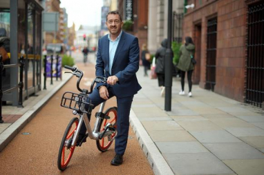 Greater Manchester’s cycling and walking commissioner, Chris Boardman.