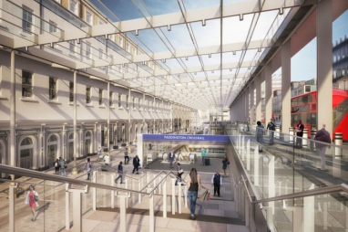 The proposed new Crossrail station at Paddington. PHOTO: Weston Williamson + Partners.