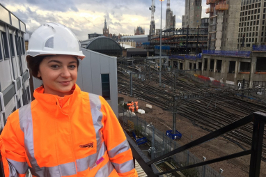 Fjolle Bunjaku, project manager for Network Rail, will be working over the Christmas period to make sure that the Kings Cross remodelling project is delivered to schedule.