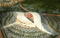 The 45,000 seat Al Khor stadium in Qatar