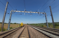 Work begins to electrify next phase of Midland Main Line between London and Leicester.