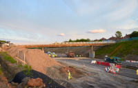 The A1 Coal House to Metro Centre Improvement scheme near Gateshead.