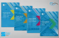 Series of briefings explore how Project Speed can improve delivery of hospitals, schools, homes and rail.