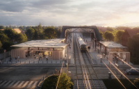 New images reveal major upgrade of Stanford-le-Hope railway station in Essex.