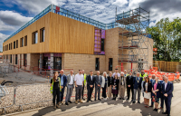 Buntingford First School in Hertfordshire will be one of the UK's first net zero schools.