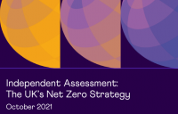 Climate Change Committee welcomes UK net zero strategy, but highlights strategic gaps and uncertainties over delivery.