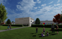 CGI of Airfield Farm Primary School