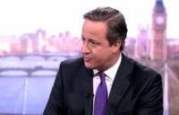 David Cameron was on BBC's Andrew Marr Show on Sunday