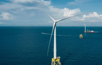 Changdang and Xidao Offshore Wind Project, a 589 MW project located off the western coast of Changhua, Taiwan.  JUMBO has provided procurement and contract management for the project.  Photo: Copenhagen Offshore Partners (COP).