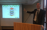 Matthew Farrow, director of the Environmental Industries Commission, speaking at the Green Data conference on 27 November 2018.