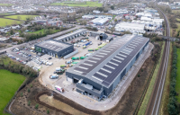 Farrans Construction has completed a new £37m Keynsham Recycling Hub for client Bath and North East Somerset Council - image: Visually Rich